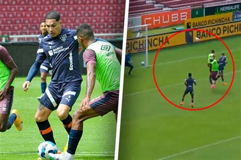 Paolo Guerrero en LDU de Quito así marcó su golazo en su debut VIDEO