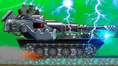 Босс ТЕСЛА против танков Морок, Дора, Левиафан и Ваффентрагер в Tank ...