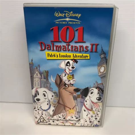 Dalmatians Ii Patch S London Adventure Vhs Picclick Au