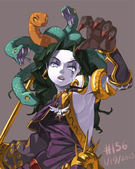 Medusa By Junkpuyo Kid Icarus Uprising