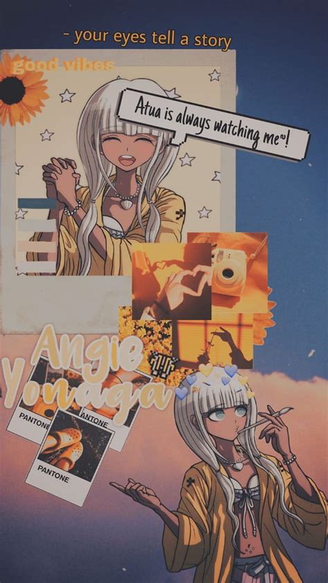 Angie Yonaga Aesthetic Angie Danganronpa V3 Yellow HD Phone