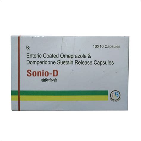 Enteric Coated Omeprazole And Domperidone Sustain Release Capsules At