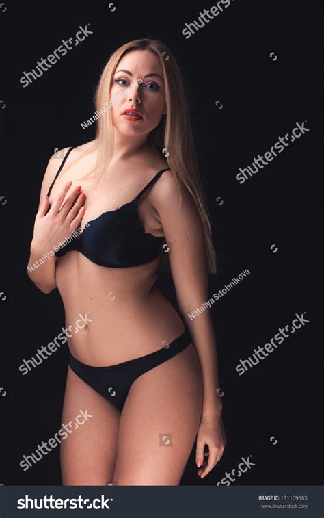 Beautiful Sexy Woman Wearing Sensual Lingerie Stock Photo 131109683 Shutterstock