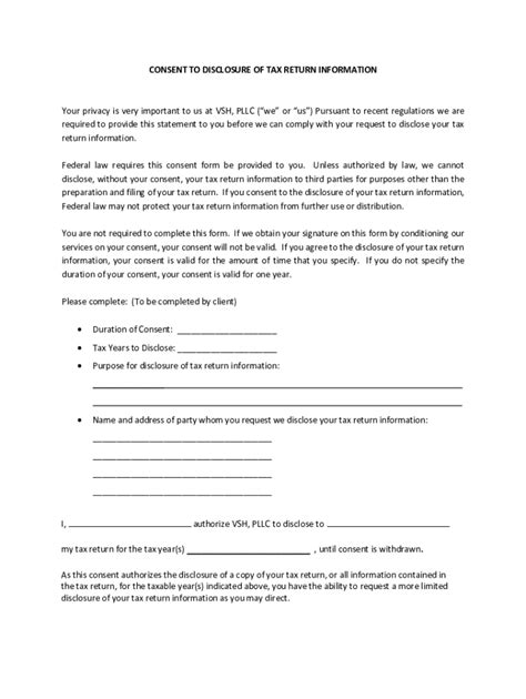 Fillable Online Referencenew Tax Preparer Rules For Disclosure And Use