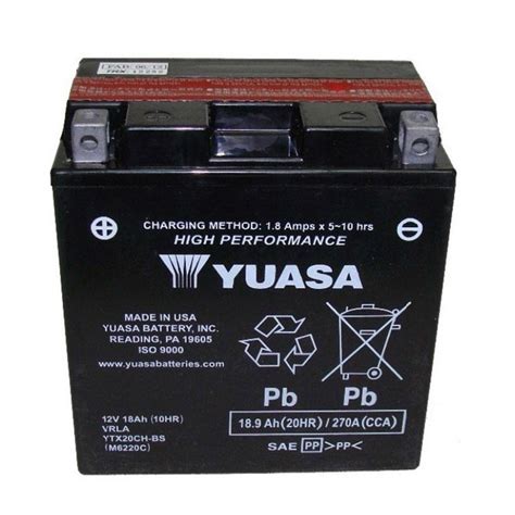 Bateria Yuasa Ytx20ch Bs