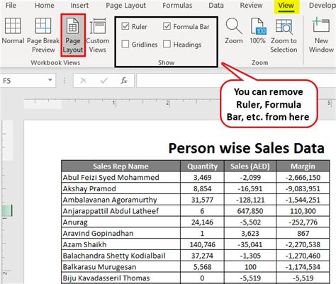 Setup Excel Sheet For Printing Ponasa