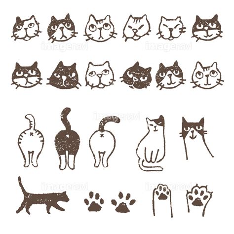 【最新】 猫 肉球 イラスト 無料