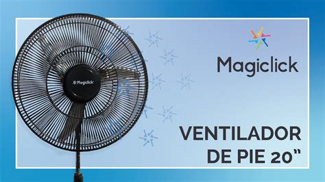 ARMADO VENTILADOR DE PIE 20 Magiclick Argentina YouTube