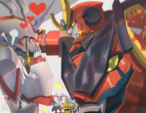 Strelizia Gurren Lagann Genista King Kittan And Argentea Tengen