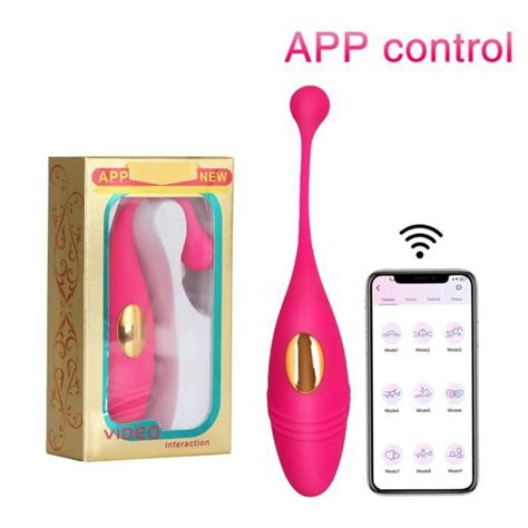 Appareil De Massage Vibromasseur Point G Sans Fil Bluetooth Pour Femmes