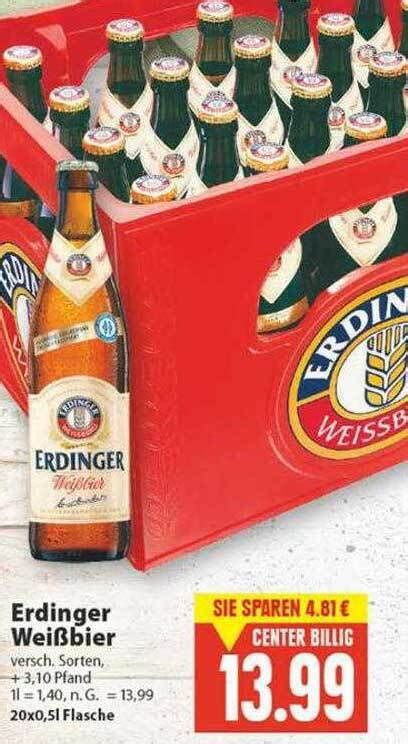 Erdinger Wei Bier Angebot Bei E Center