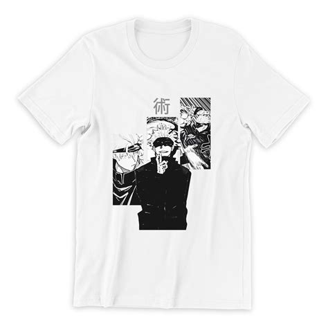 Camiseta Basica Camisa Jujutsu Kaisen Satoru Gojo Feiticeiro Moments