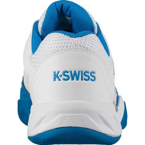 K Swiss Mens Bigshot Light 3 Tennis Shoes Whitebrilliant Blue