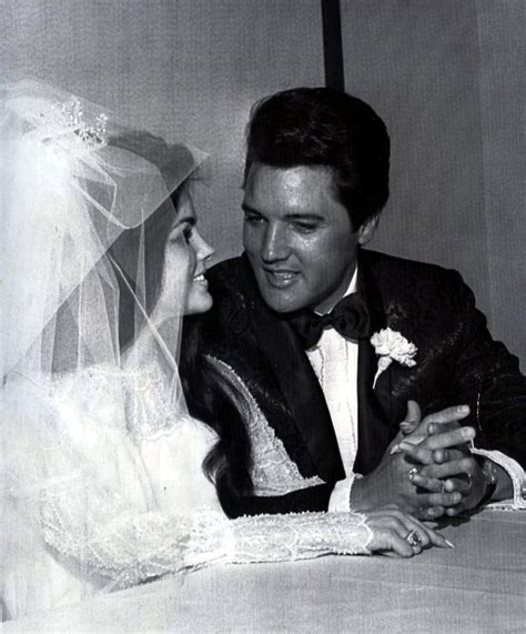 45 Candid Photographs Of Elvis And Priscilla Presley On Their Wedding Day On May 1 1967