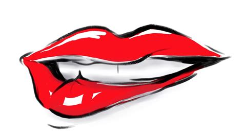 КАК ПРАВИЛЬНО НАРИСОВАТЬ ГУБЫ 💋 уроки рисования для начинающих с ...