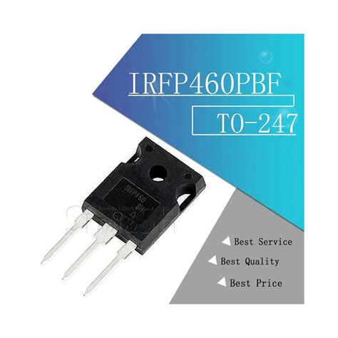 5dbtétel Irfp460 Irfp460pbf Irfp460a Irfp460lc N Csatornás Mosfet Tranzisztor To247