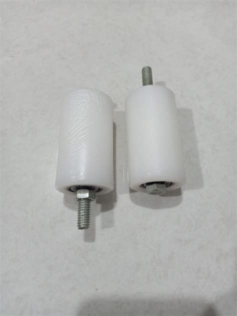 1pcs Roda Teflon 35mm Nylon Roda Nilon Roda Pagar Sleding