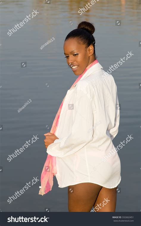 Sexy Black Girl Lingerie Stock Photo 332602451 Shutterstock