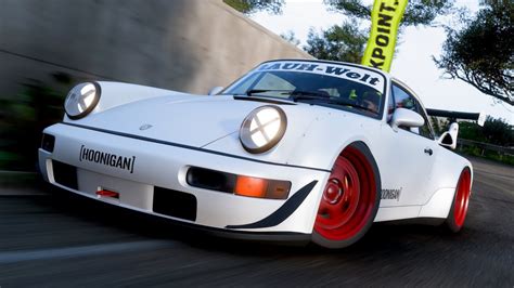 1991 Hoonigan Rauh Welt Begriff Porsche 911 Turbo Around Hokihoshi Test