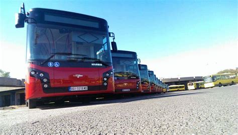 Isporu Eni Novi Autobusi Za Gsp Beograd Balkan Transport