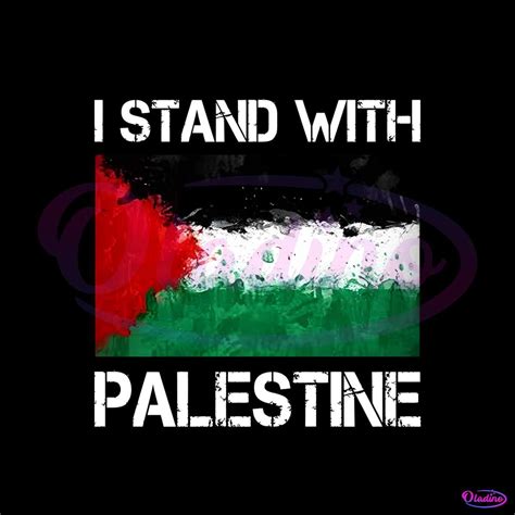 Palestine Flag I Stand With Palestine Png Download Oladino