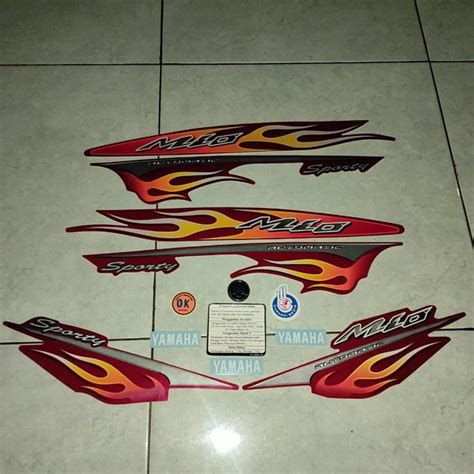 Jual Stiker Stripping Striping Decal Graphic Yamaha Mio Sporty Tl