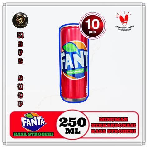 Fanta Kaleng 330 Ml Kemasan 10 Kaleng Lazada Indonesia