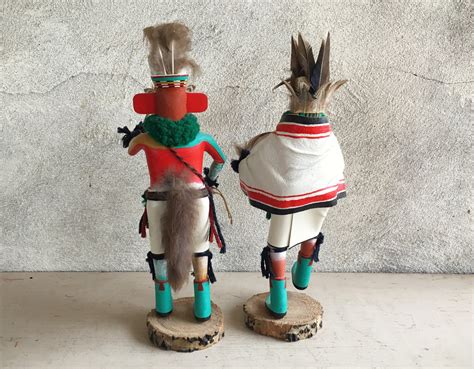 Hopi Kachina Doll Tsitoto Native American Indian Carving Southwestern