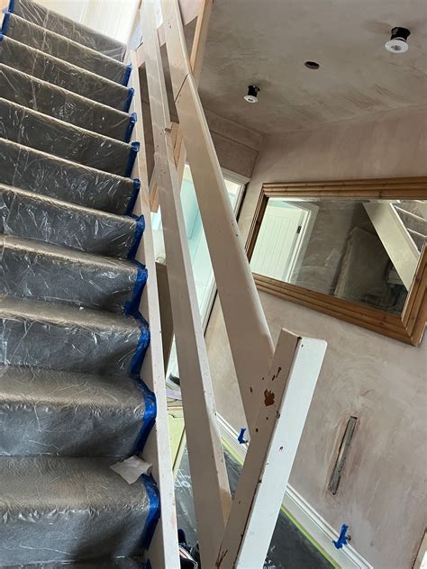 Staircase renovation - Deden, Essex → Visage Glass and Steel