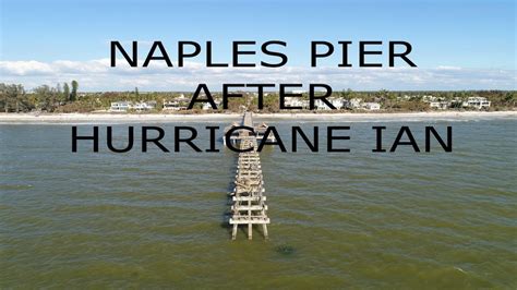 Hurricane Ian Destroys Naples Pier Youtube