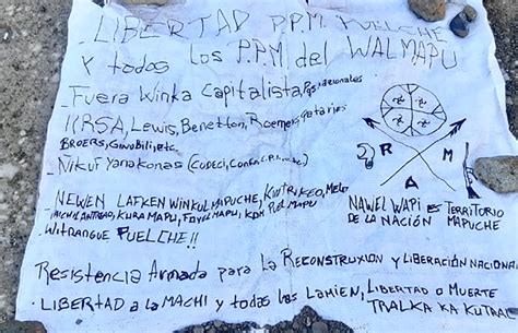 Crece La Violencia Mapuche En El Sur Incendiaron Máquinas Viales Y