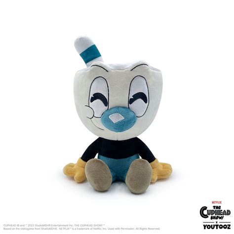 Cuphead Plush Figure Mugman 22 Cm Youtooz