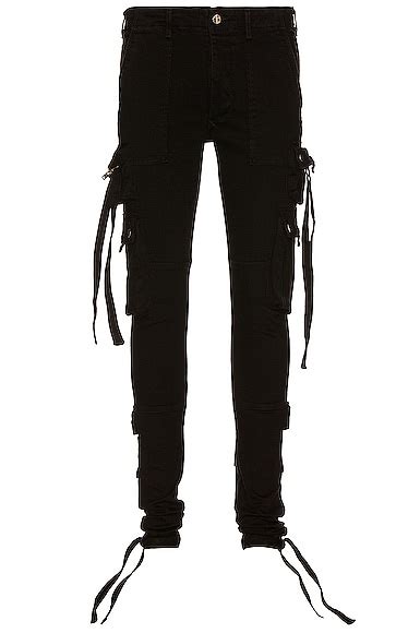 Amiri Tactical Cargo In Black Fwrd