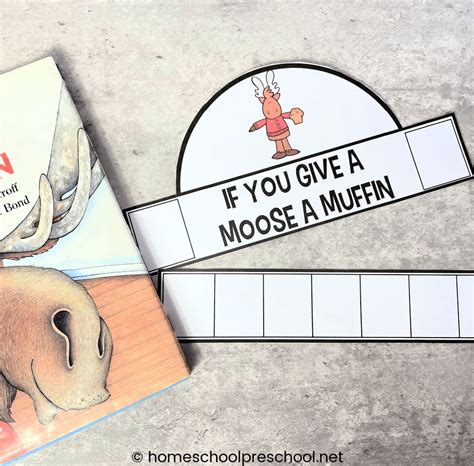 If You Give A Moose A Muffin Story Sequencing Hat