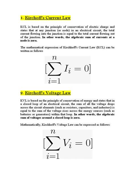 Basics of Circuit Theory | PDF | Electrical Network | Voltage