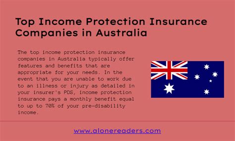 Top Income Protection Insurance Companies In Australia Alonereaders