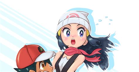 アニポケ サトシとヒカリ アニポケ H のイラスト Pixiv