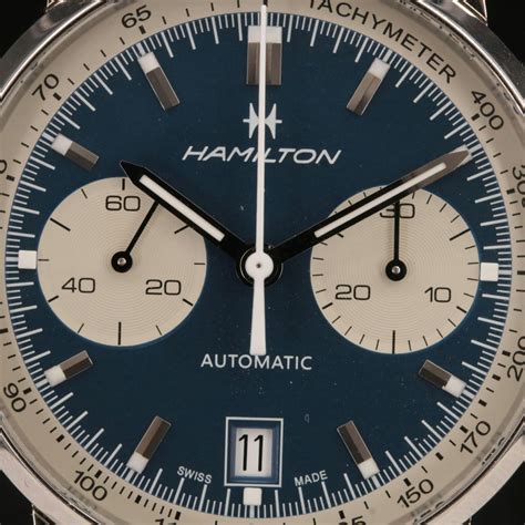 Hamilton Intramatic Chronograph Stainless Steel Wristwatch Ebth