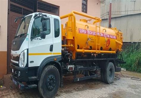 Truck Mounted Sewer Suction Cum Jetting Machine Supertech Engineers