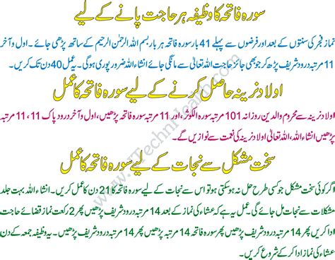 Benefits Of Surah Fatiha Ki Fazilat ITechnHealth