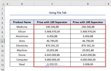 How To Change 1000 Separator To 100 Separator In Excel