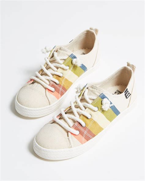 Billabong Marina Canvas Shoes In Metallic Lyst