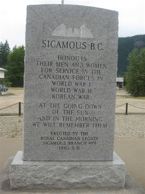 Sicamous Cenotaph