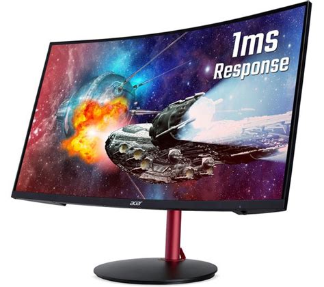 ACER Nitro XZ270UPbmiiphx Quad HD 27" Curved VA LCD Gaming Monitor ...