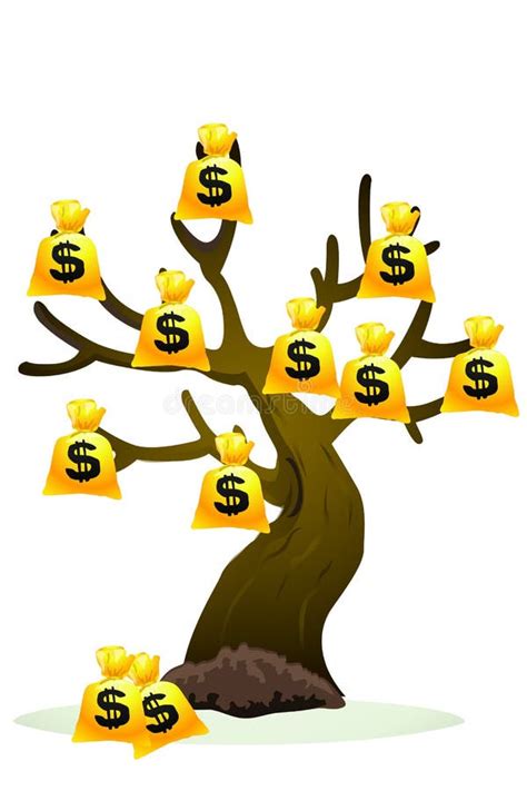 Money Tree Stock Illustration Illustration Of Bill Abundance 27153604