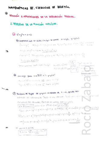 Boletín 1 resuelto Matemáticas III pdf