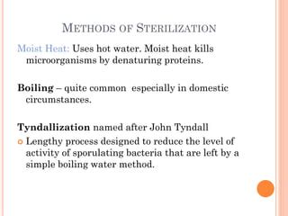 Sterilization and disinfection | PPT