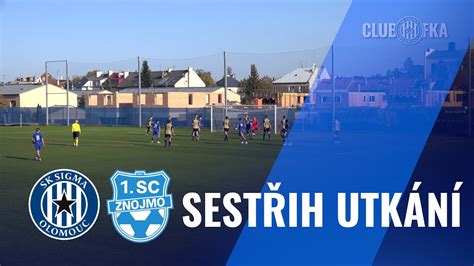 SK Sigma Olomouc U18 1 SC Znojmo FK U19 5 1 YouTube