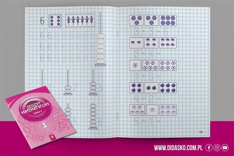 Zeszyt matematyczny kl 1 cz 1 Liczenie Materiały dodatkowe