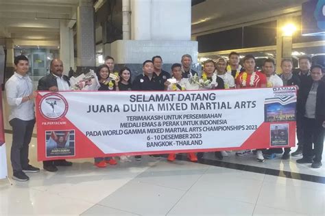 Harapan Pb Pertacami Usai Ukir Sederet Prestasi Di Kejuaraan Dunia Mma